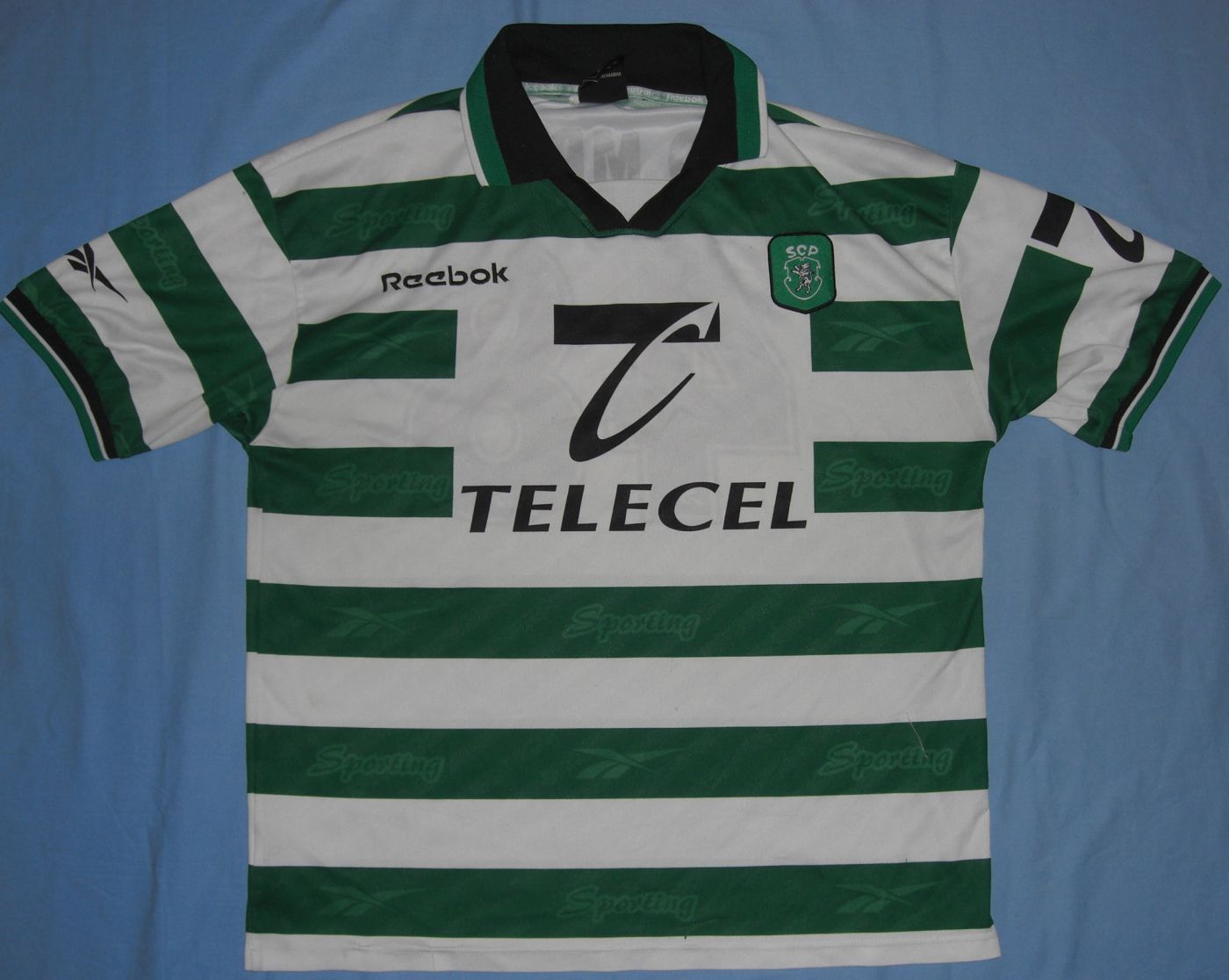 maillot de sporting cp domicile 1998-1999 pas cher