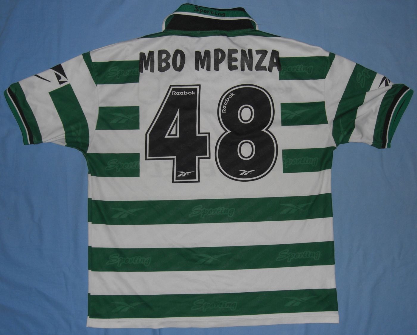 maillot de sporting cp domicile 1998-1999 pas cher