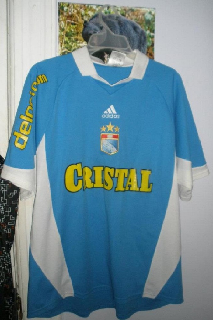 maillot de sporting cristal domicile 2002 rétro