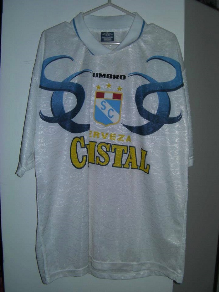 maillot de sporting cristal exterieur 1997 rétro