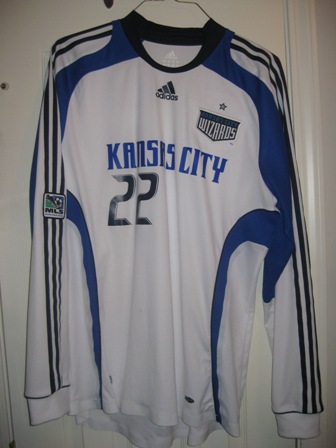 maillot de sporting kansas city exterieur 2008-2009 rétro