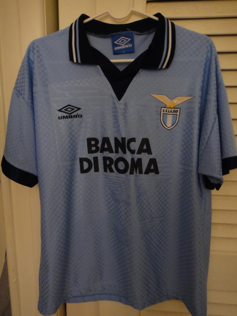 maillot de ss lazio domicile 1995-1996 pas cher