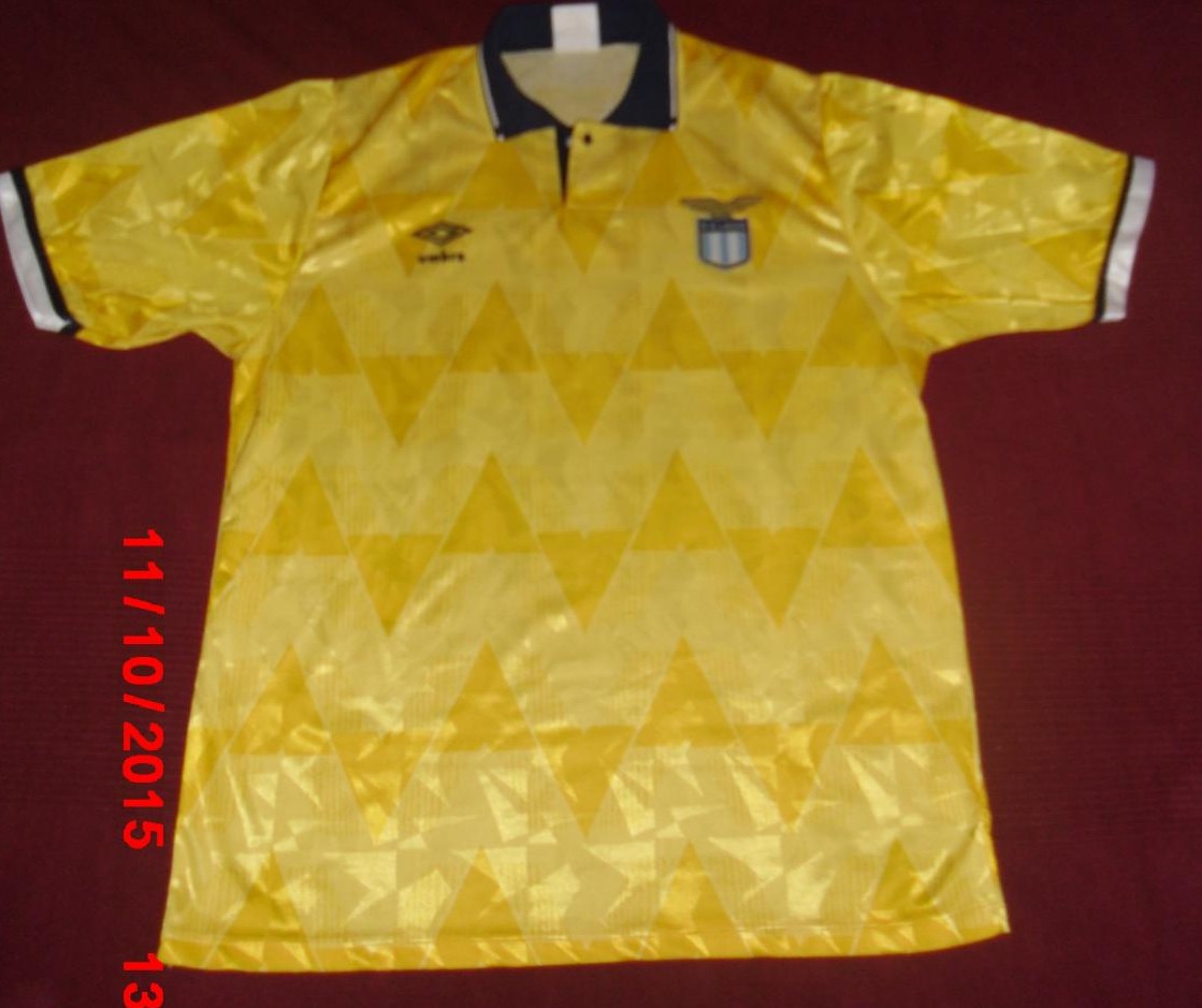 maillot de ss lazio exterieur 1989-1991 rétro maillot de ss lazio exterieur 1989-1991 rétro