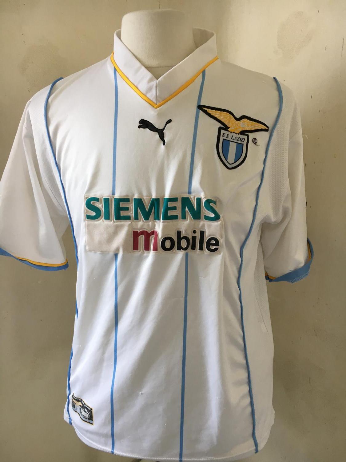 maillot de ss lazio exterieur 2001-2002 pas cher