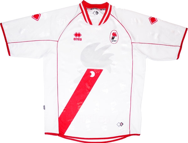 maillot de ssc bari domicile 2005-2006 rétro