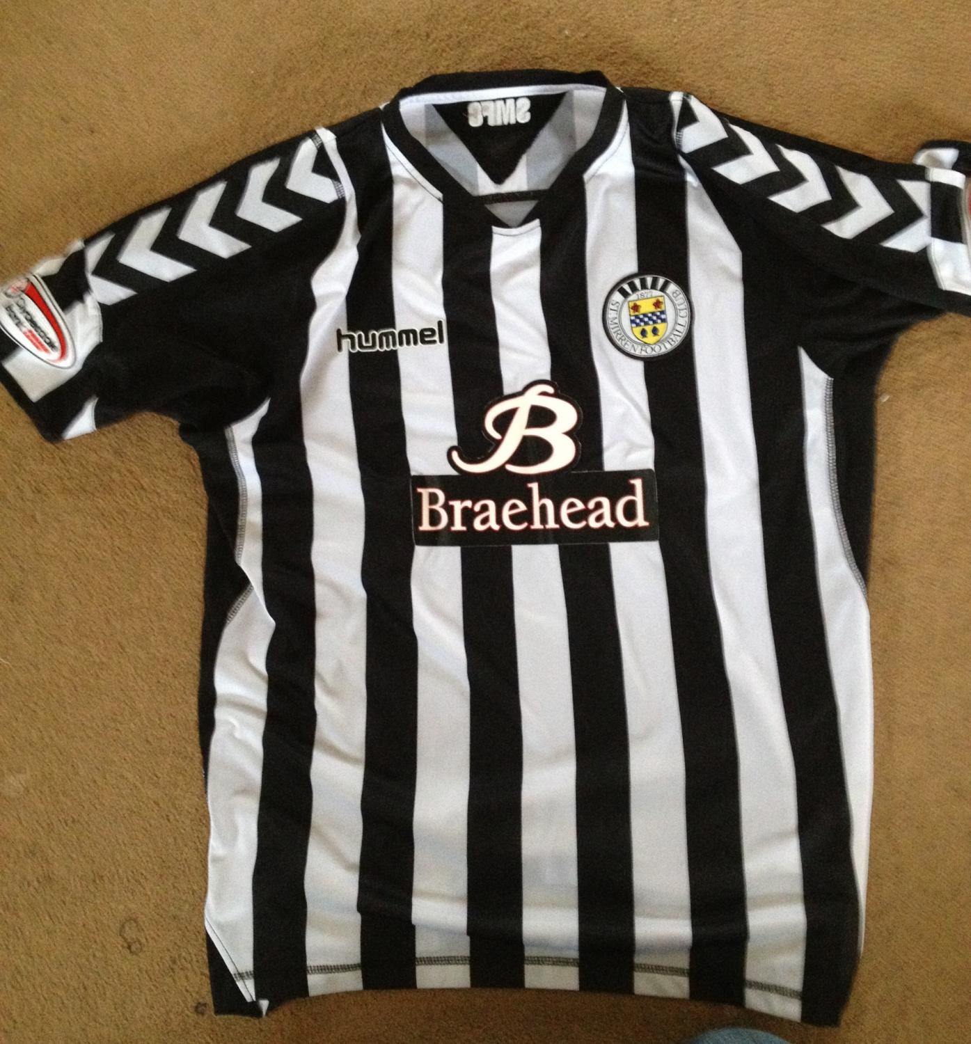 maillot de st. mirren fc domicile 2010-2011 pas cher