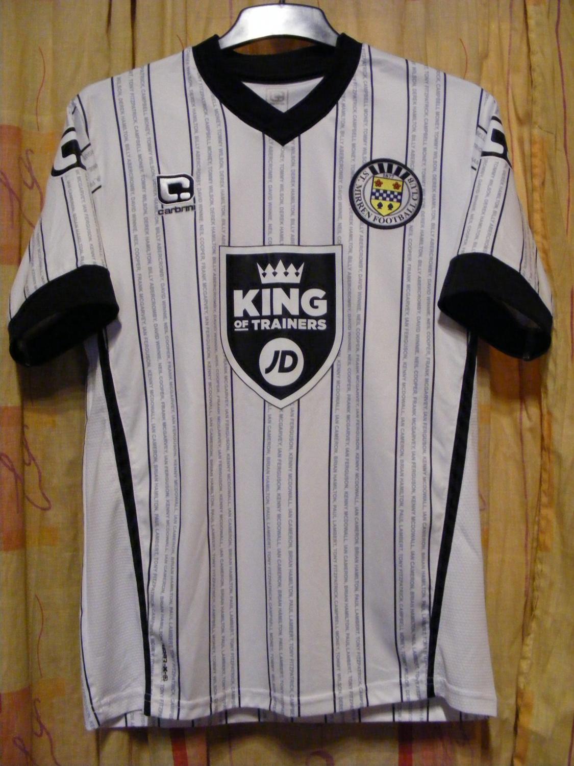 maillot de st. mirren fc domicile 2016-2017 pas cher