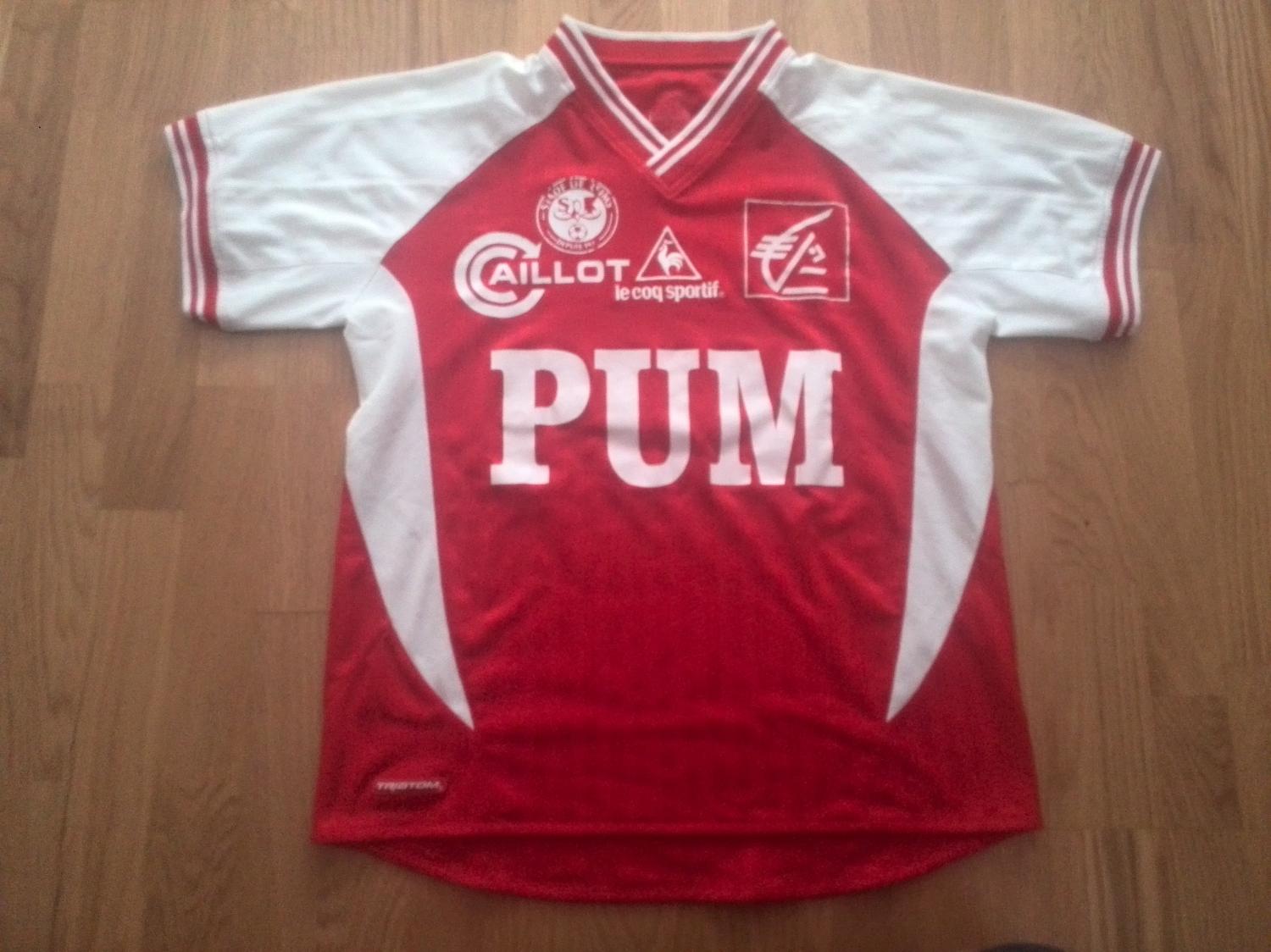 maillot de stade de reims domicile 2009-2011 pas cher