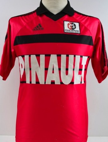 maillot de stade rennais fc domicile 1998-2000 rétro