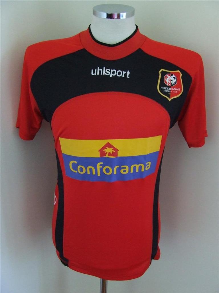 maillot de stade rennais fc domicile 2003-2004 rétro