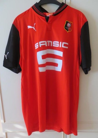 maillot de stade rennais fc domicile 2012-2013 rétro