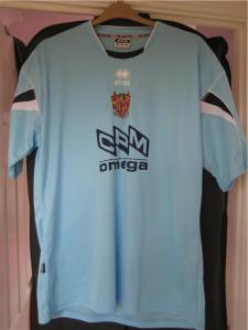 maillot de stevenage fc exterieur 2006-2008 rétro