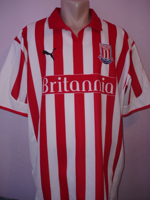 maillot de stoke city fc domicile 2004-2005 rétro