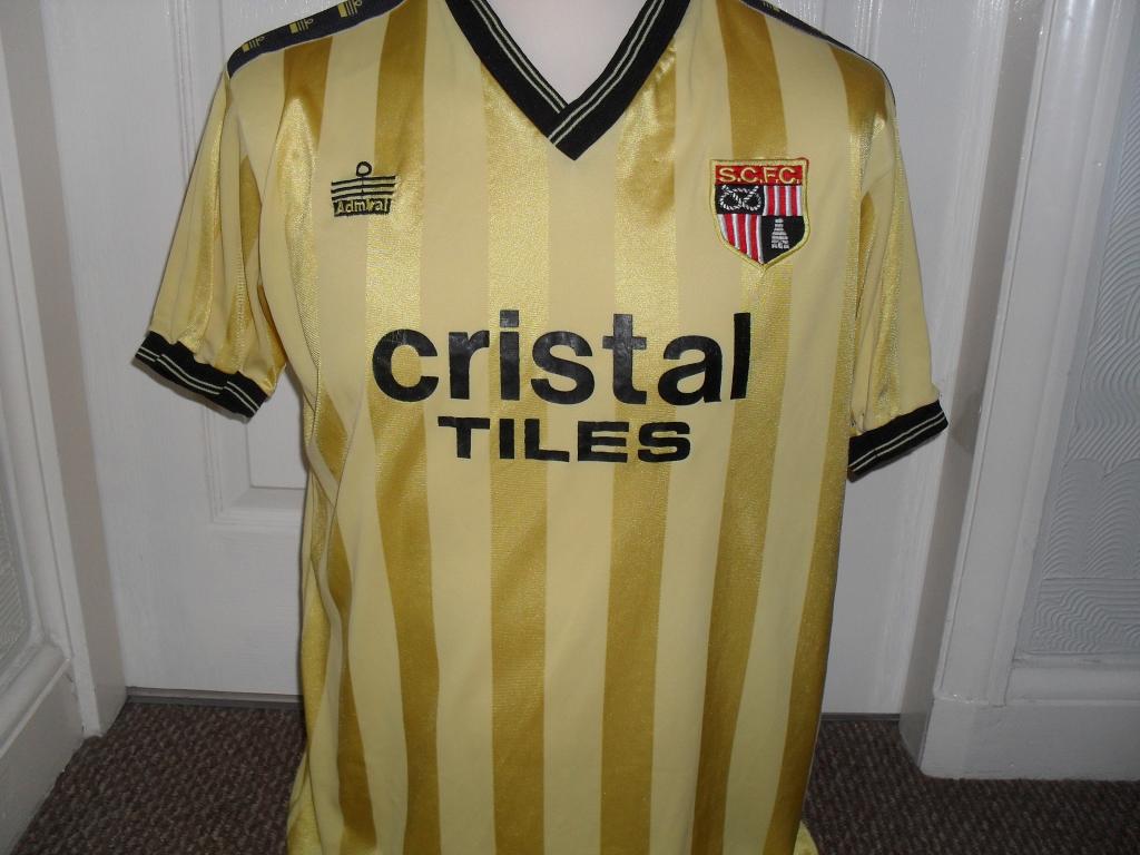 maillot de stoke city fc exterieur 1988-1989 rétro