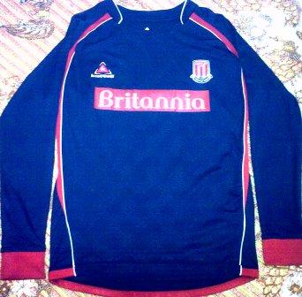 maillot de stoke city fc exterieur 2007-2008 rétro