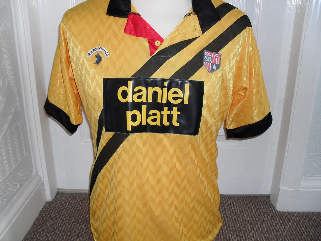 maillot de stoke city fc particulier 1991-1992 rétro