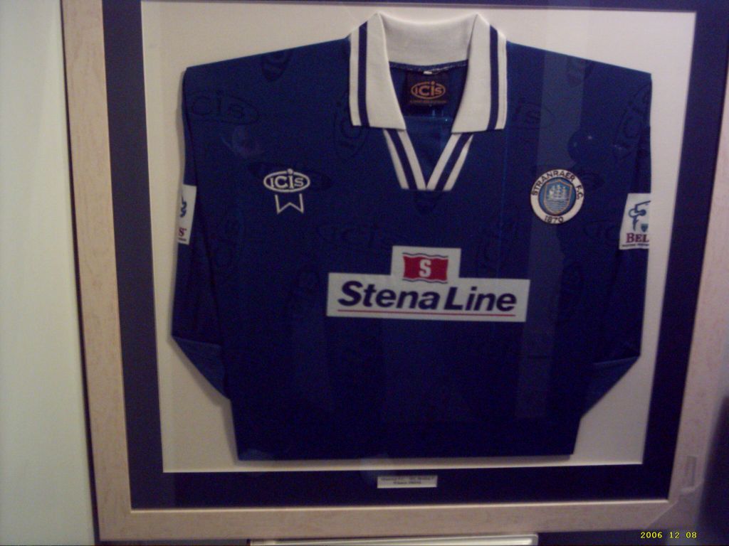 maillot de stranraer fc domicile 2001-2004 pas cher