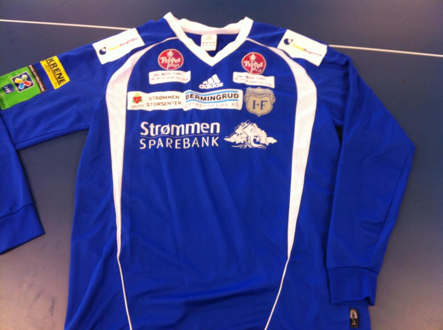 maillot de strømmen if exterieur 2008-2009 pas cher