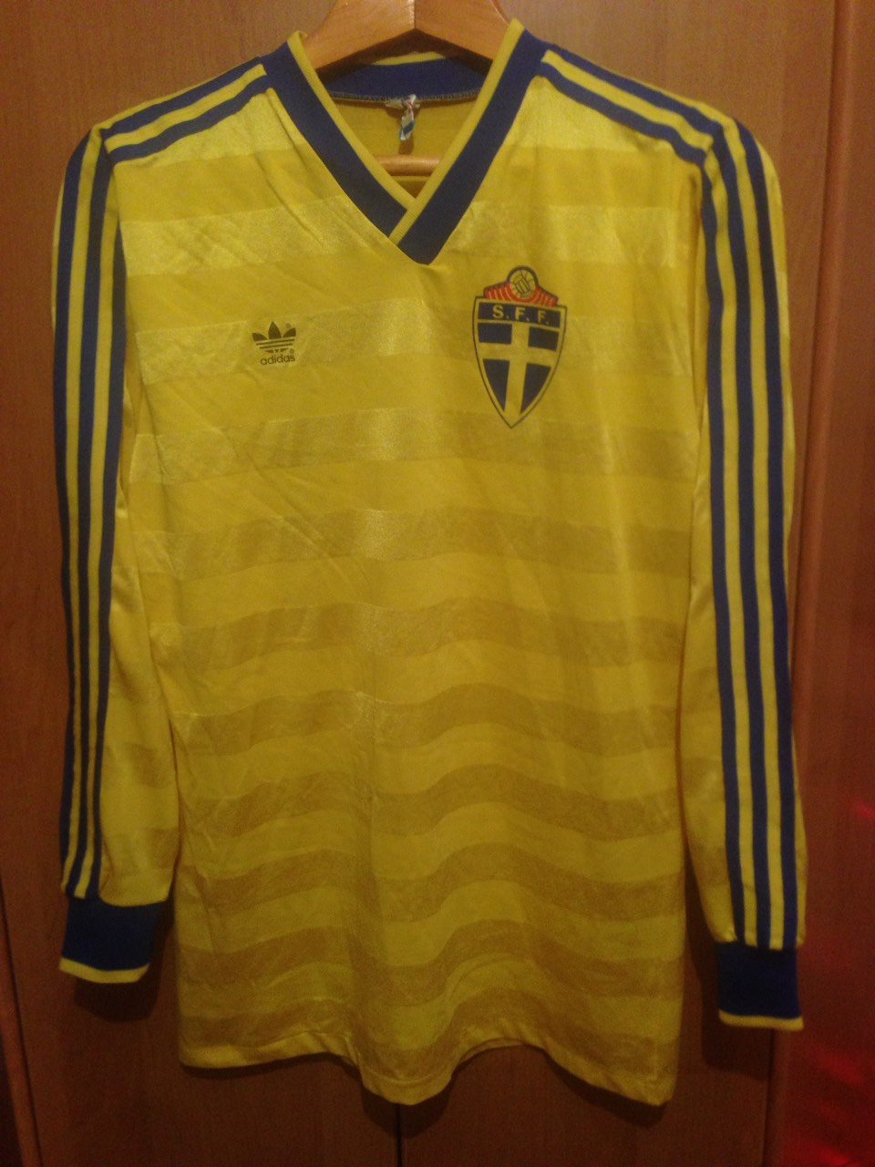 maillot de suède domicile 1977-1980 pas cher