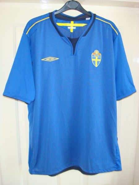 maillot de suède exterieur 2004-2006 pas cher