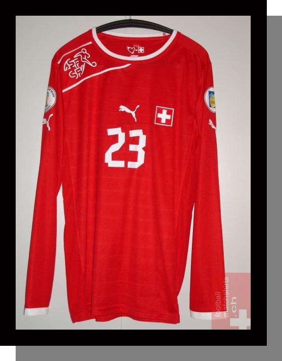 maillot de suisse domicile 2011-2013 rétro