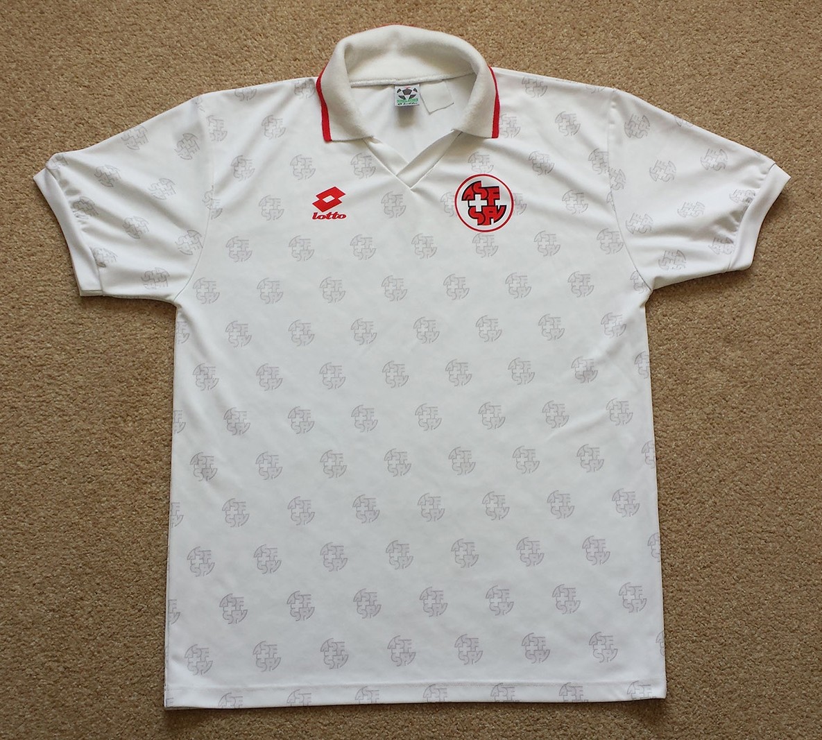 maillot de suisse exterieur 1994-1996 rétro