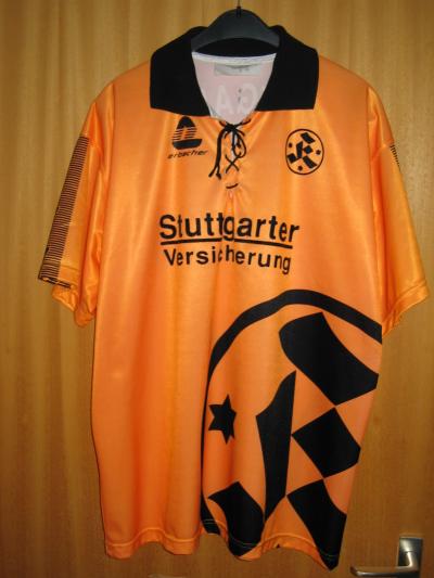 maillot de sv stuttgarter kickers exterieur 1993-1994 pas cher