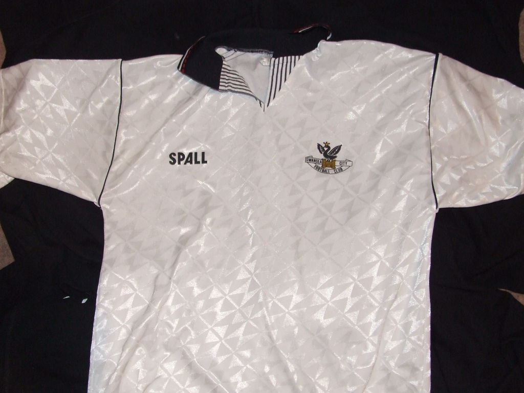 maillot de swansea afc domicile 1991-1992 rétro