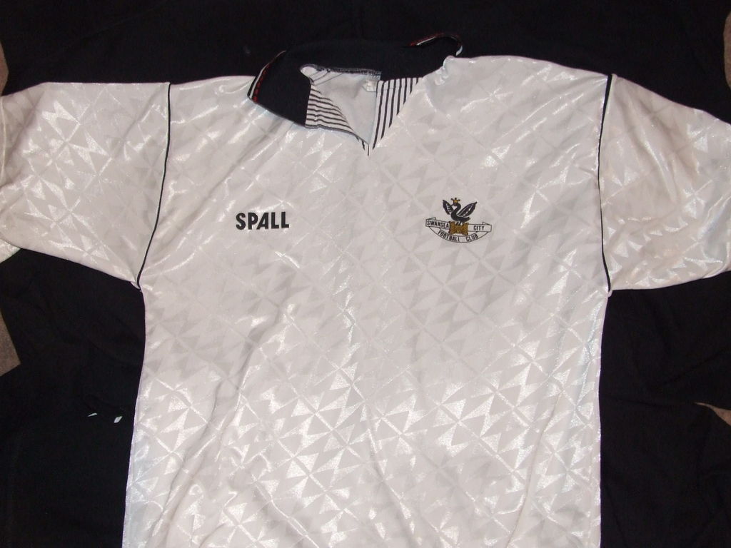 maillot de swansea afc domicile 1991-1992 rétro