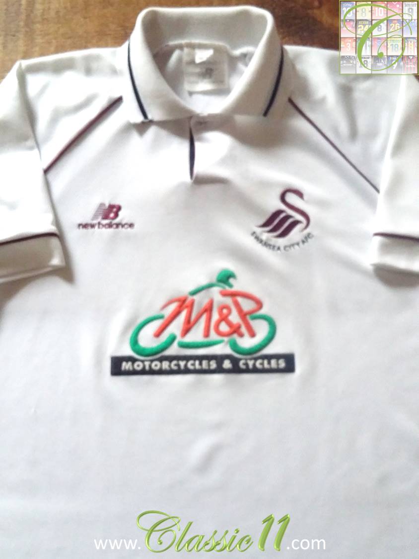 maillot de swansea afc domicile 1999-2000 rétro