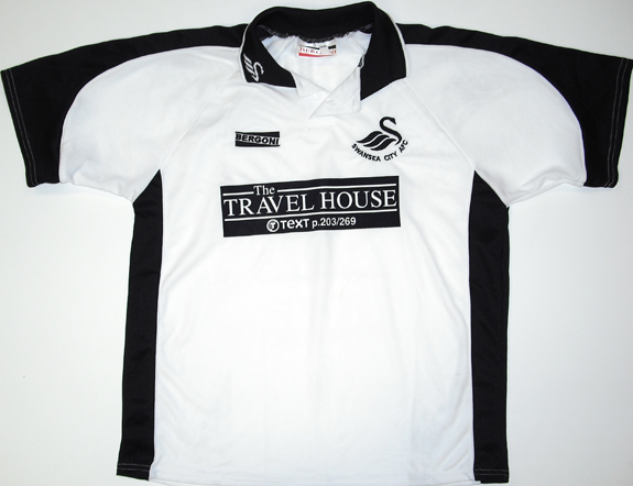 maillot de swansea afc domicile 2003-2004 rétro