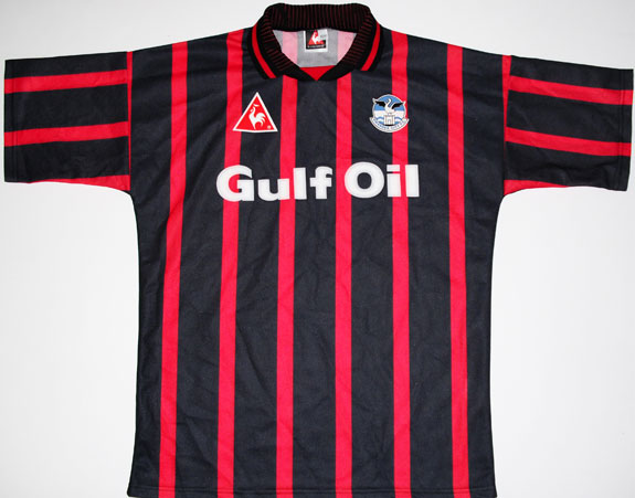 maillot de swansea afc exterieur 1995-1996 rétro