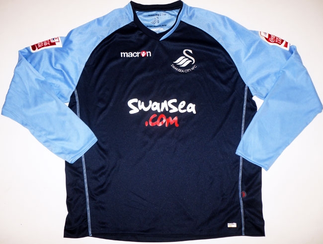 maillot de swansea afc exterieur 2007-2008 rétro