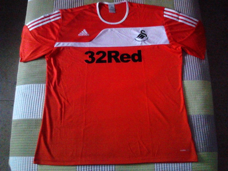 maillot de swansea afc exterieur 2011-2012 rétro