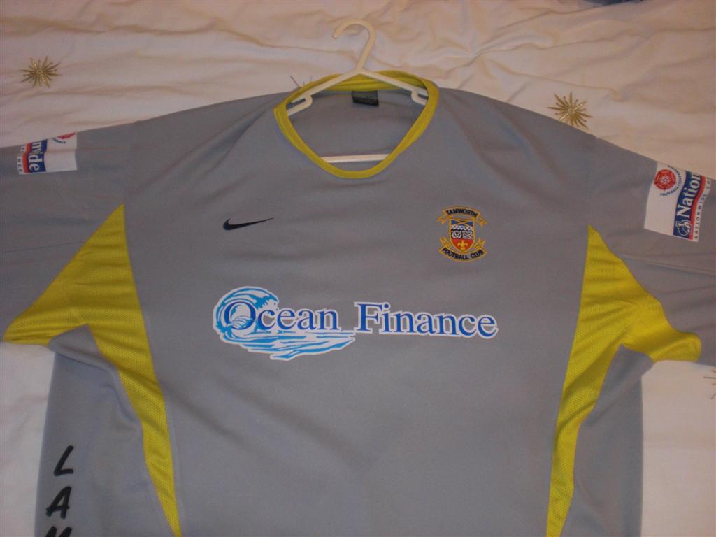 maillot de tamworth fc gardien 2005-2006 pas cher