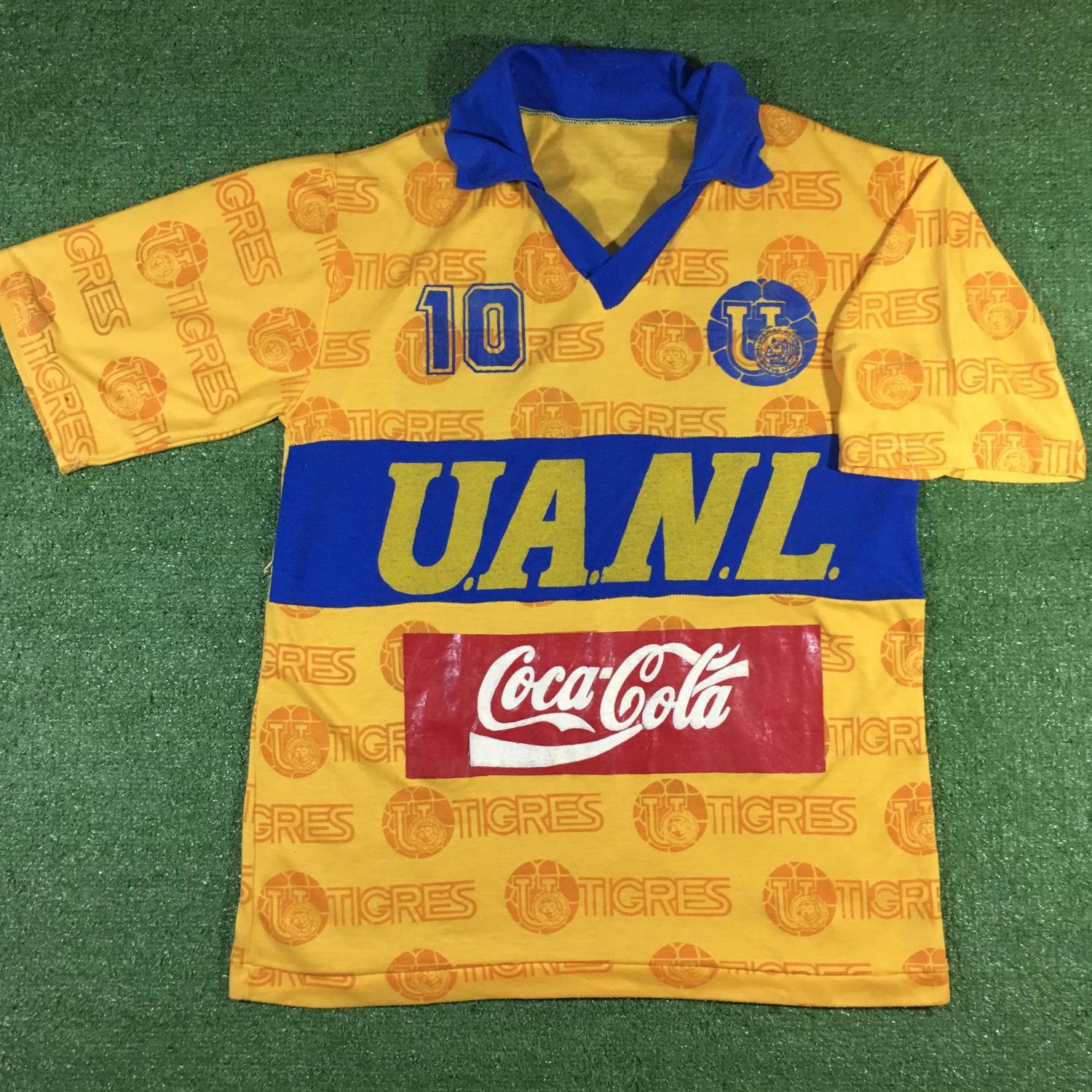 maillot de tigres uanl domicile 1992-1993 rétro