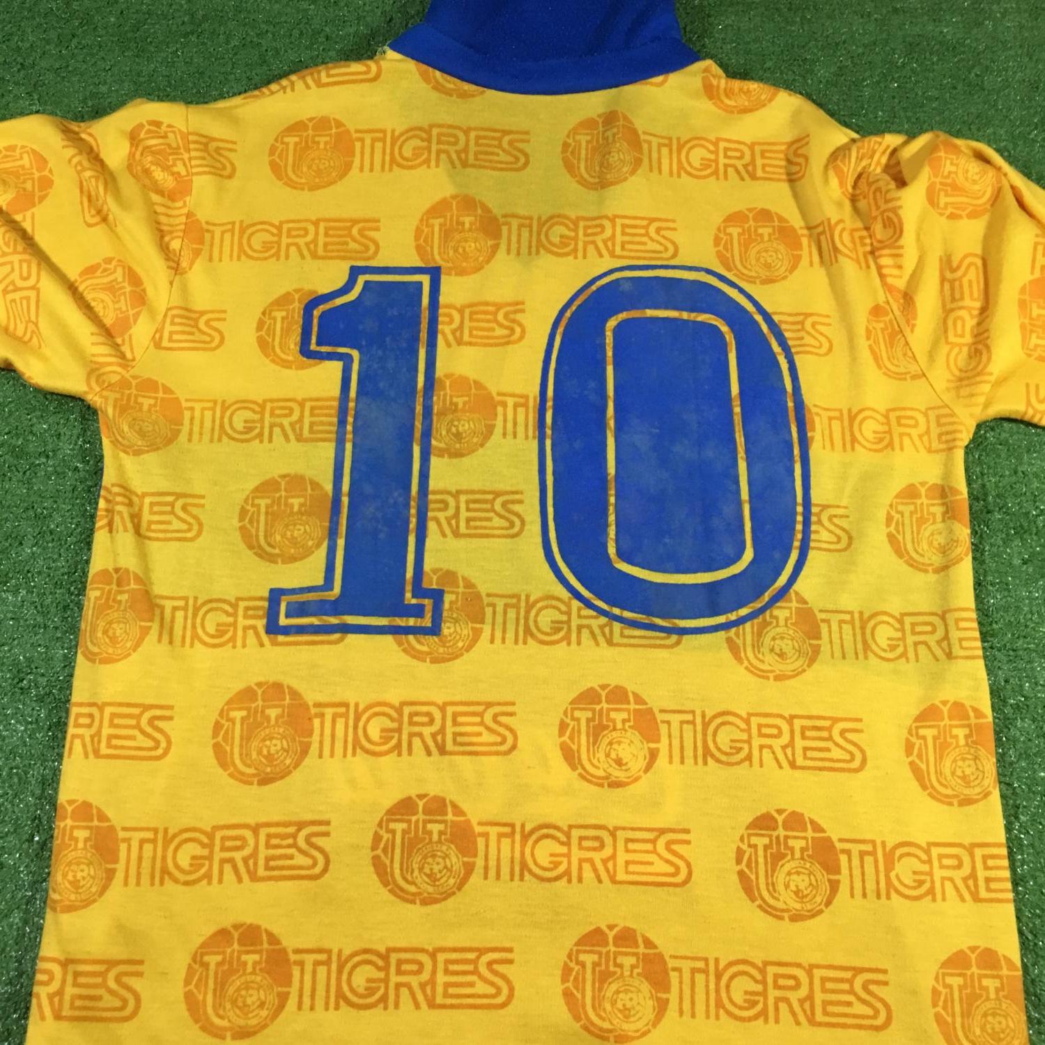 maillot de tigres uanl domicile 1992-1993 rétro