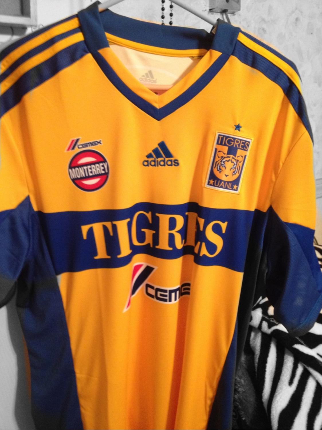 maillot de tigres uanl domicile 2012 rétro