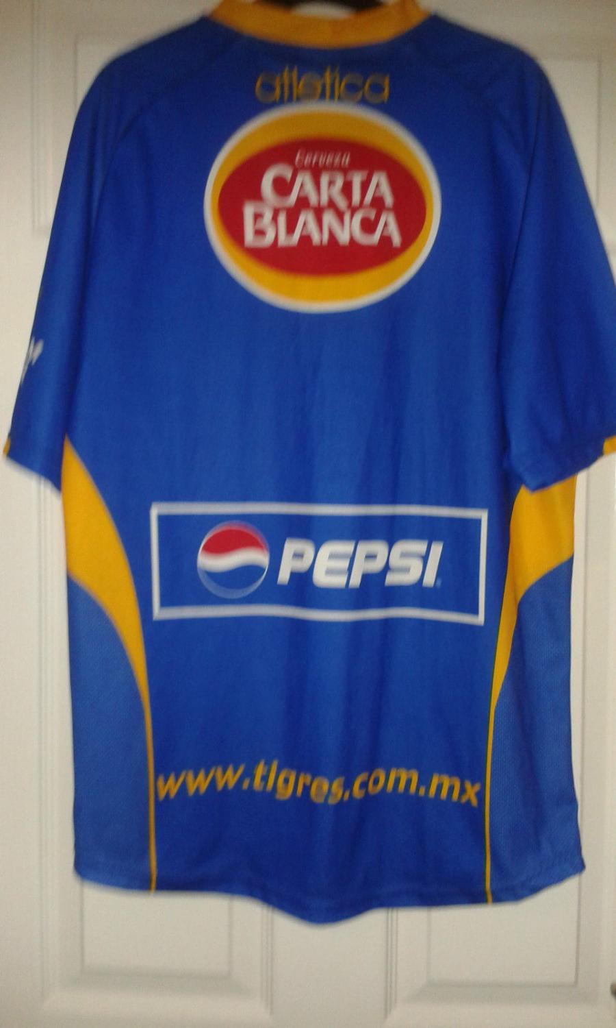maillot de tigres uanl exterieur 2001-2002 rétro maillot de tigres uanl exterieur 2001-2002 rétro