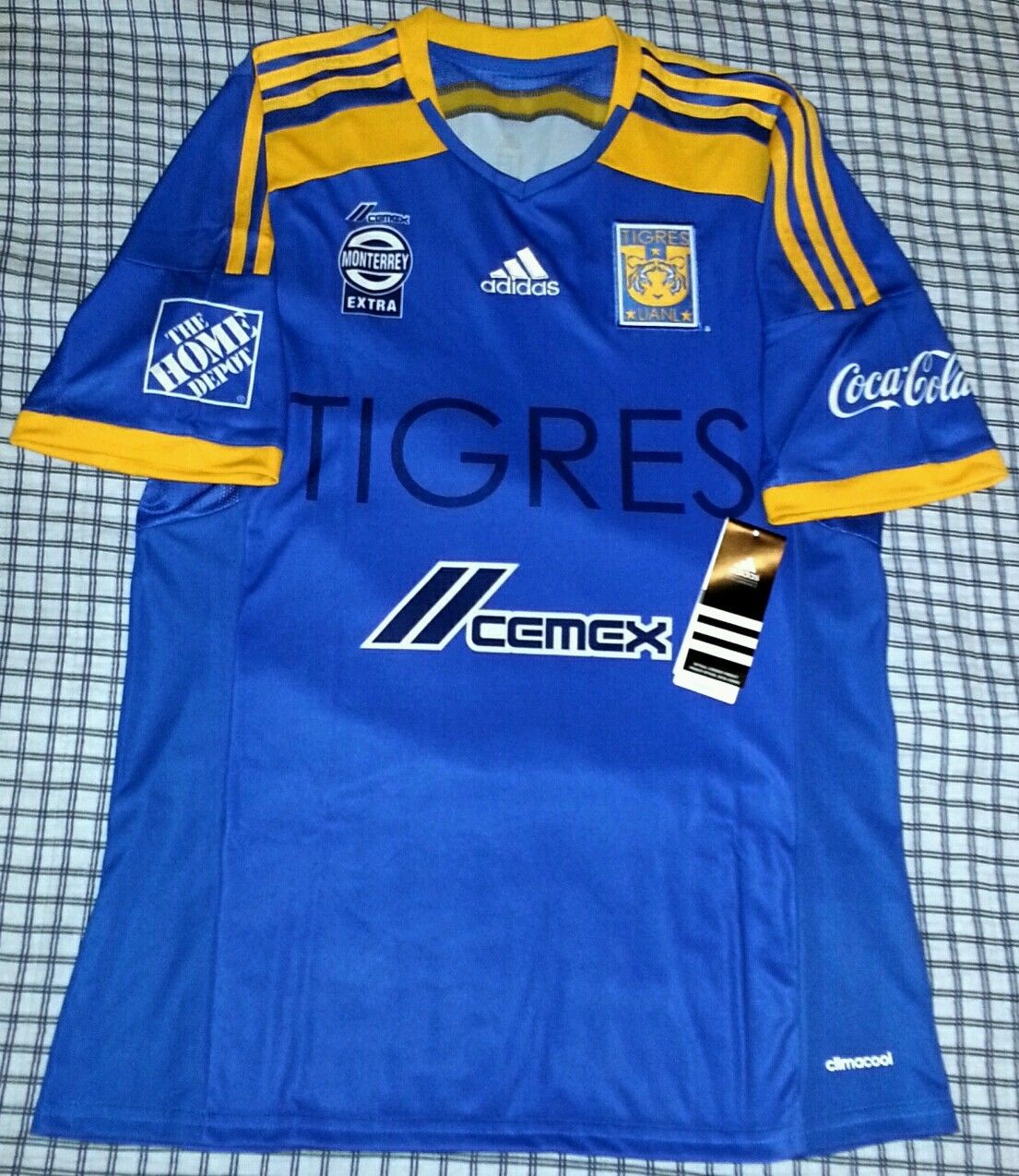 maillot de tigres uanl exterieur 2014-2015 rétro