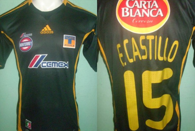 maillot de tigres uanl third 2009 rétro