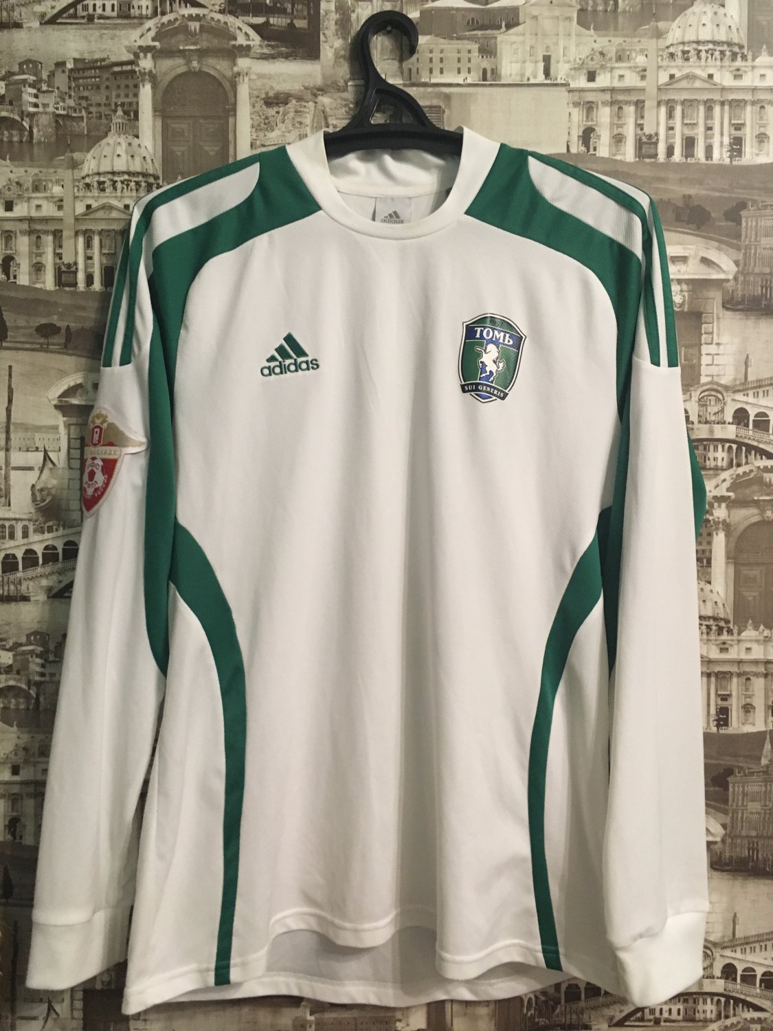 maillot de tom tomsk exterieur 2008 rétro