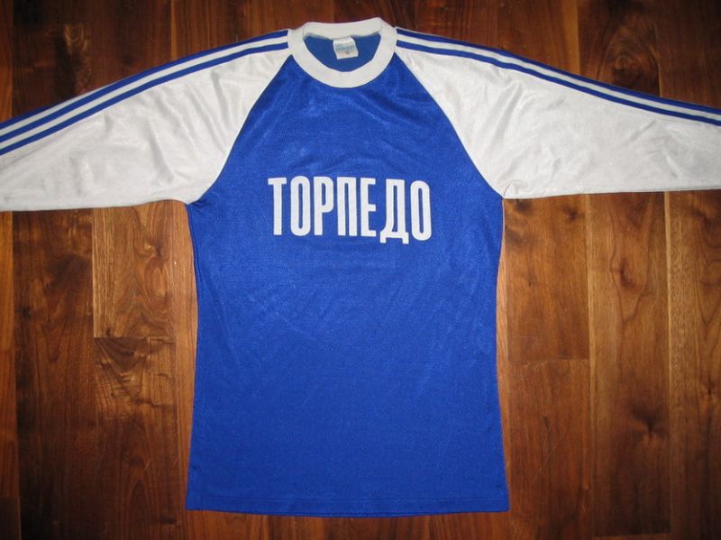 maillot de torpedo moscou exterieur 1980 rétro