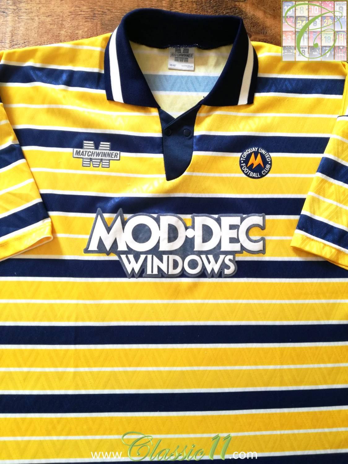 maillot de torquay united domicile 1993-1995 pas cher