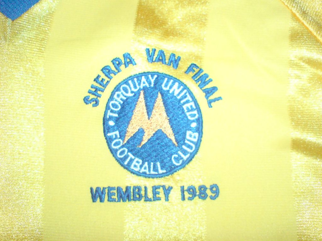 maillot de torquay united particulier 1989 pas cher