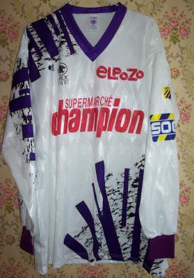 maillot de toulouse fc domicile 1993-1995 rétro