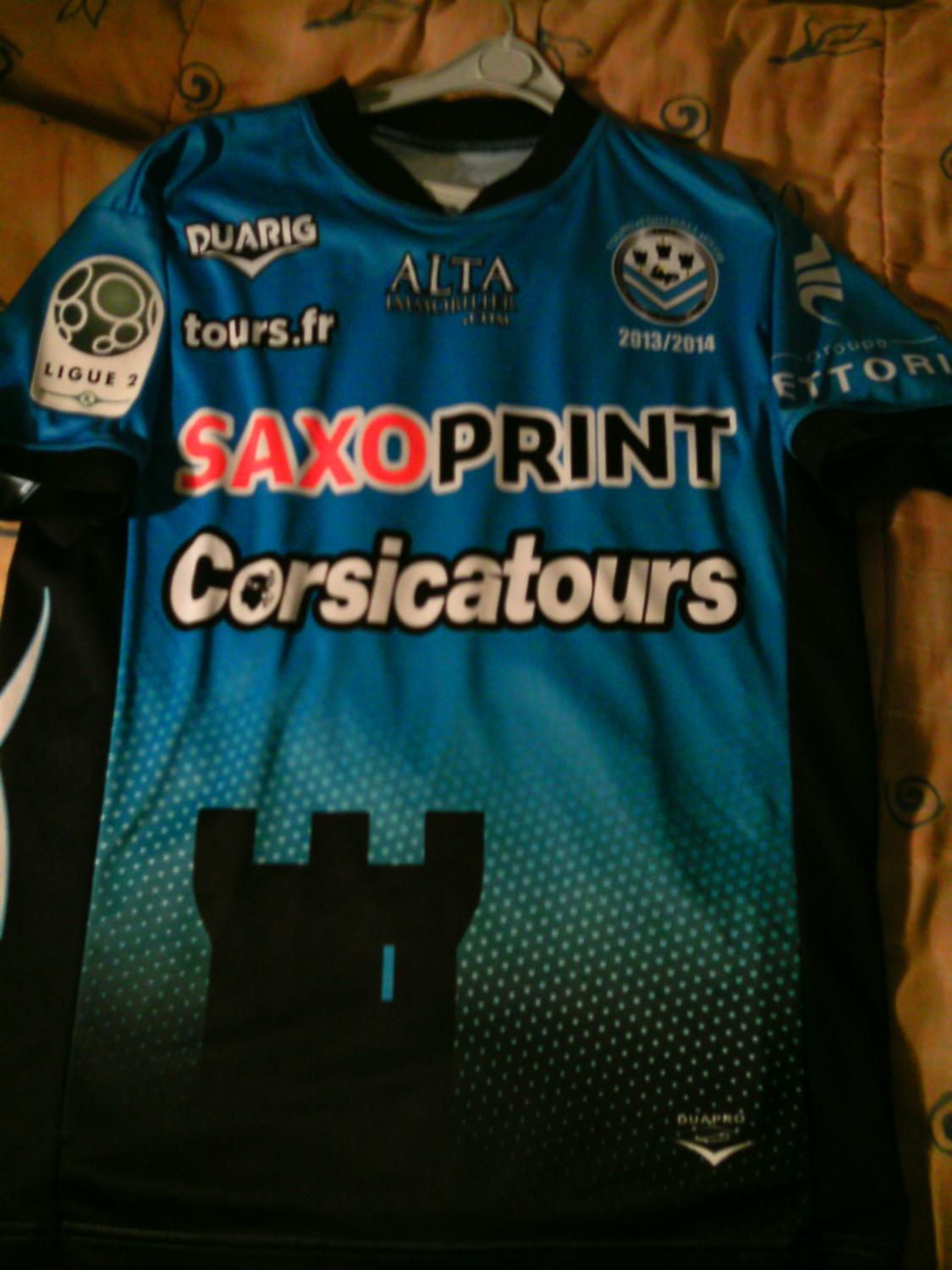 maillot de tours fc domicile 2013-2014 pas cher