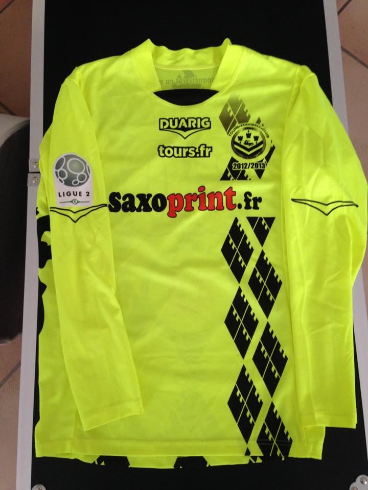 maillot de tours fc gardien 2012-2013 pas cher