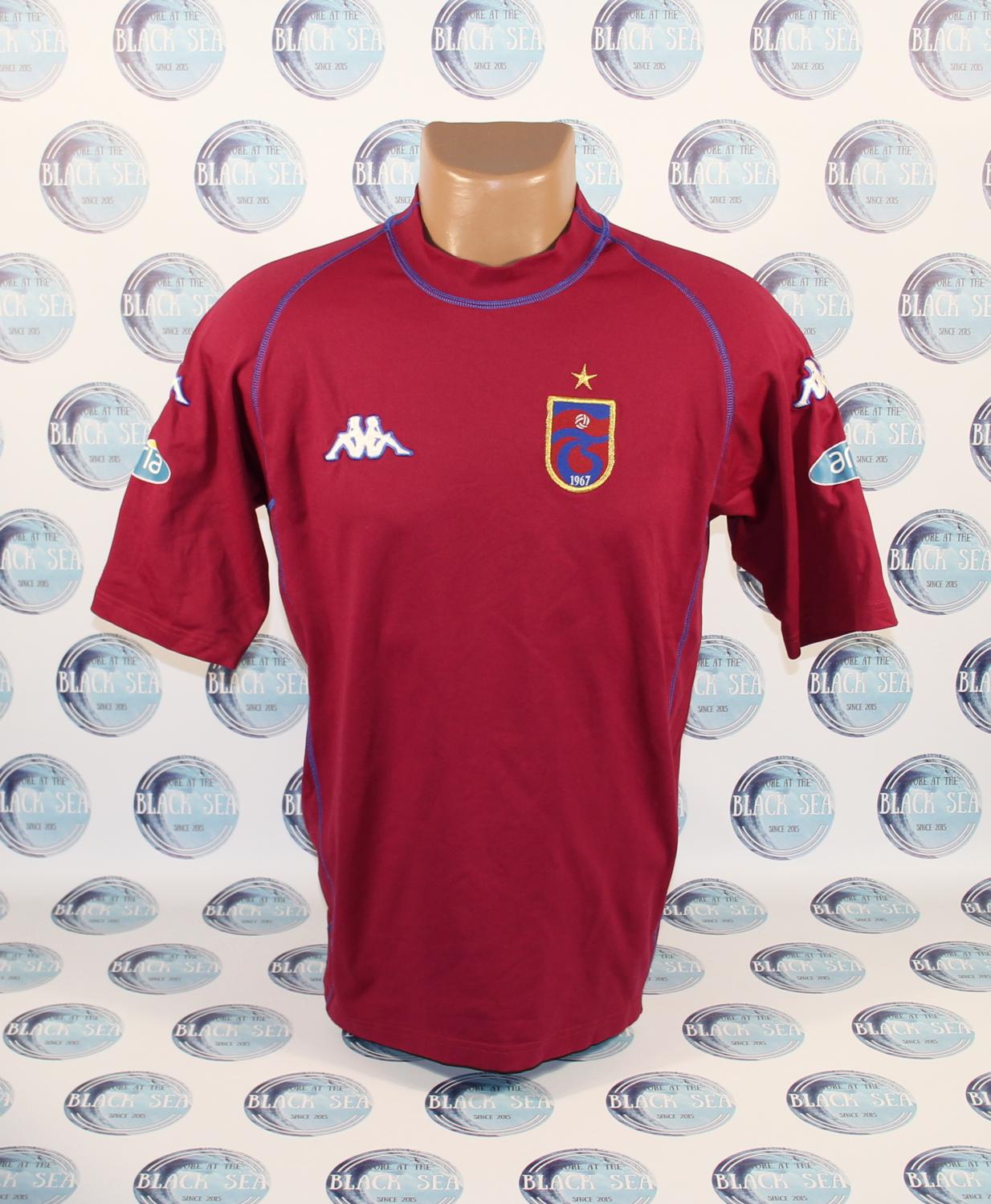 maillot de trabzonspor domicile 2002-2003 rétro