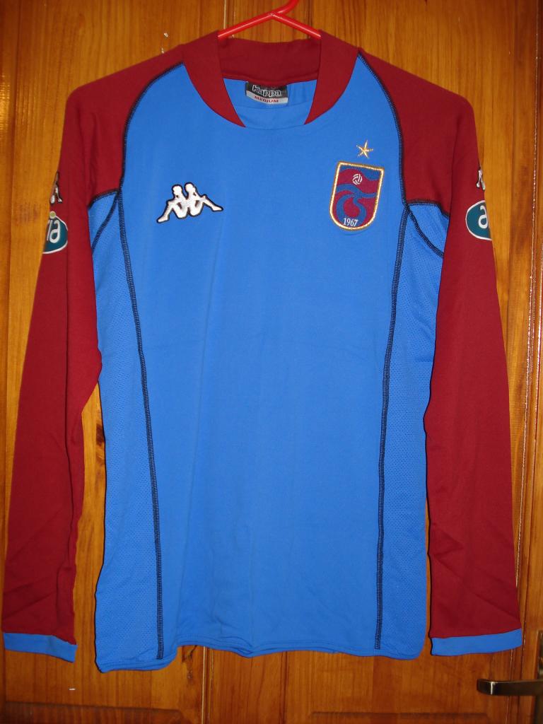 maillot de trabzonspor domicile 2003-2004 rétro